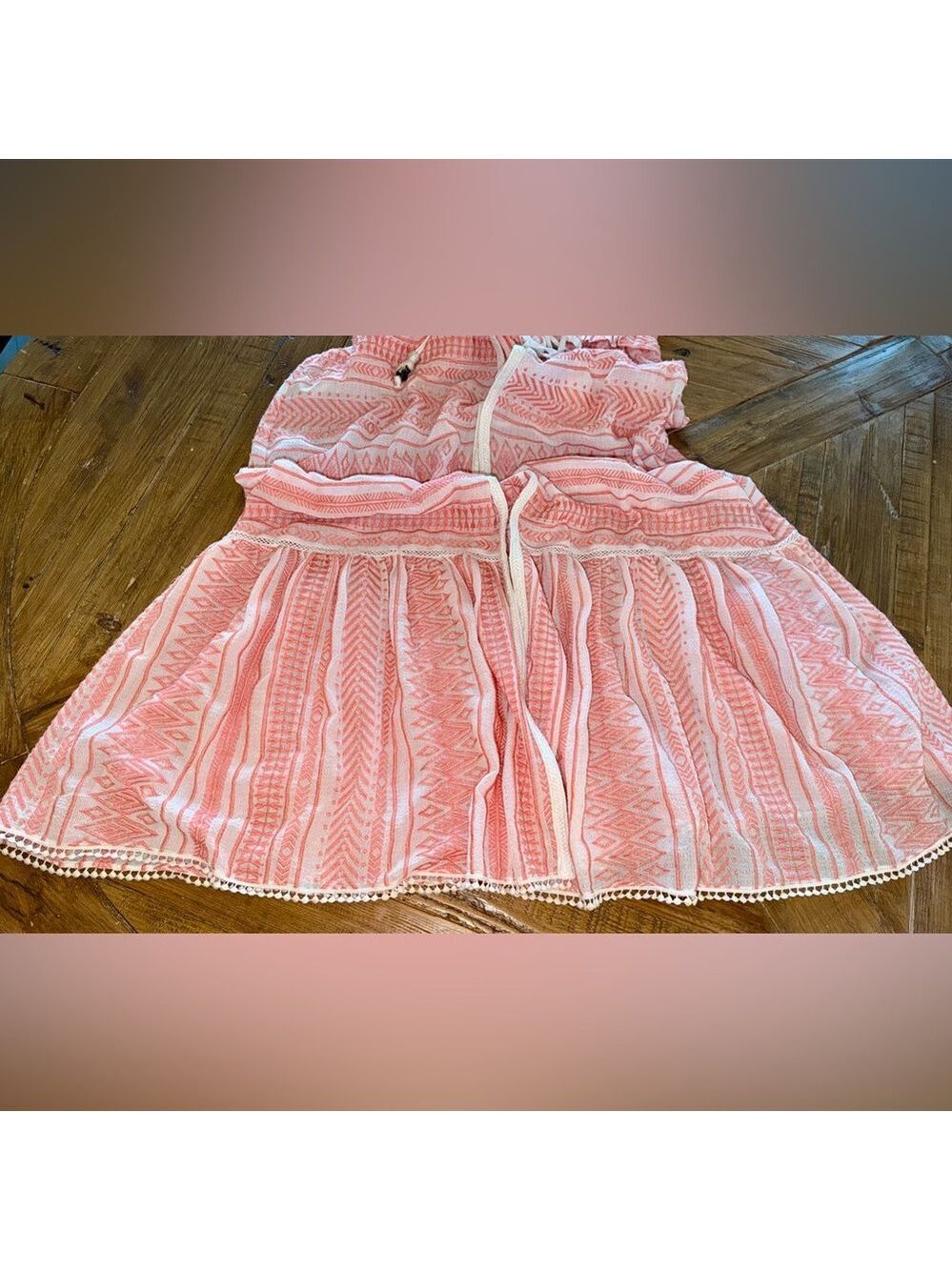 Ramy Brook maxi tie waist dress/coverup - XS - skirt is so full / pretty - Picture 5 of 11